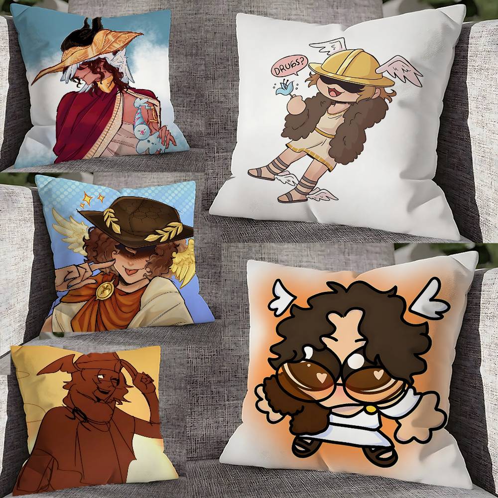 Hermes Home Textiles - Hermes E-Epic The M-Musical Throw Pillow