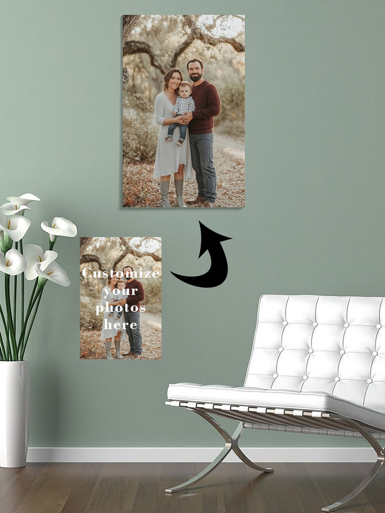 Textiles For Home - Customized Canvas (frameless only painting) Customize