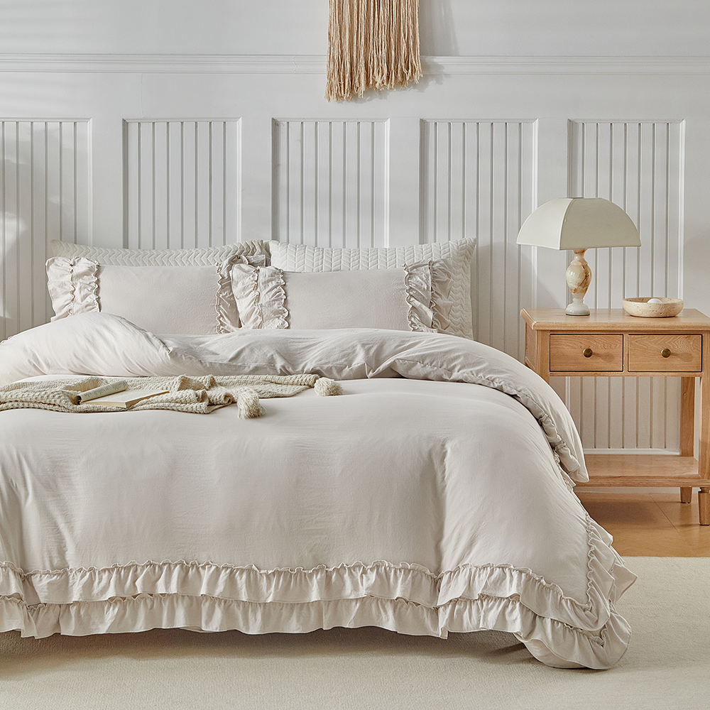 Linen Duvet Cover - Duvet Cover Bedding Set Twin Full