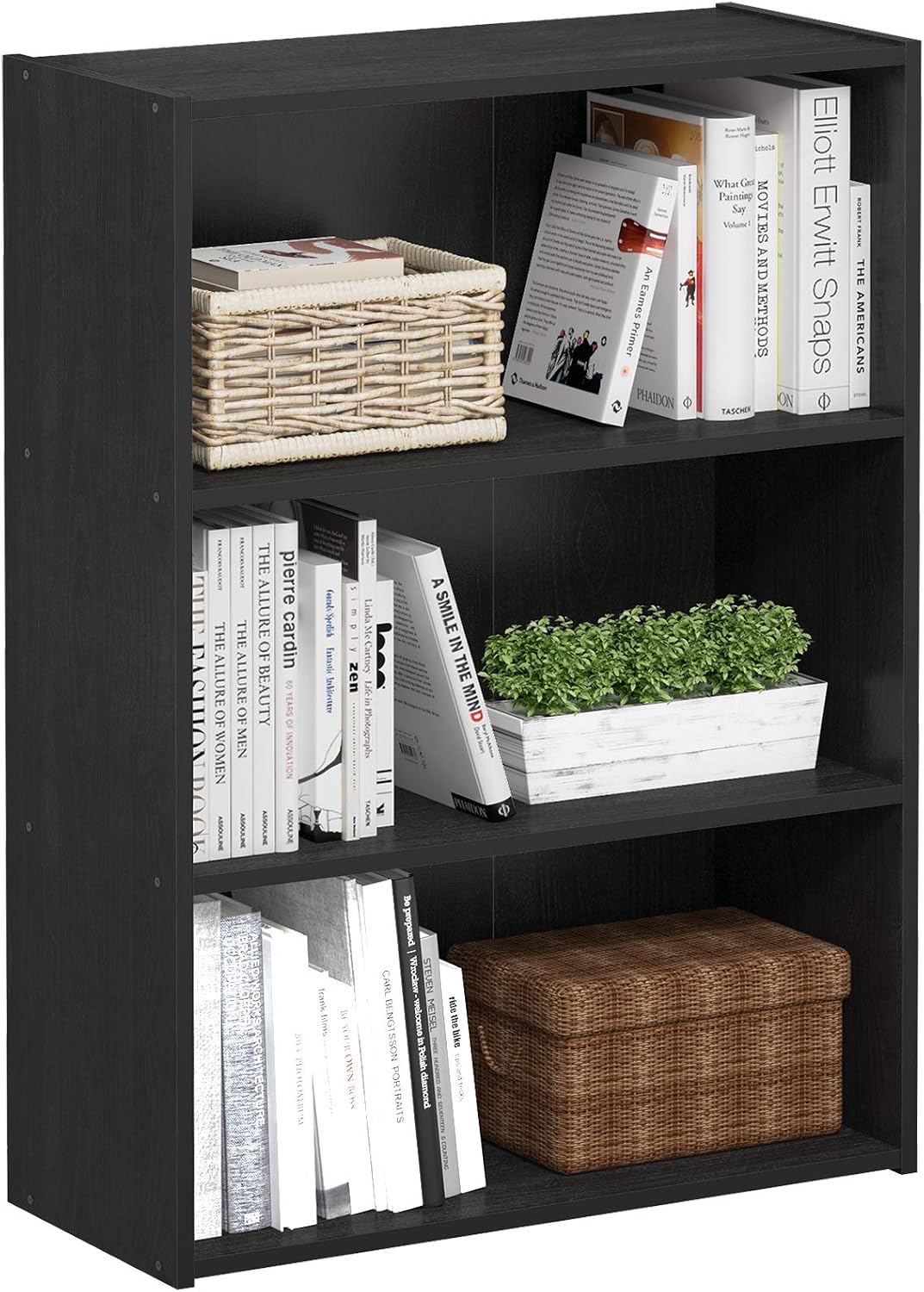 Home & Hotel Textiles Private Limited - Furinno PASIR Book Shelf, 3-Tier Bookshelf,