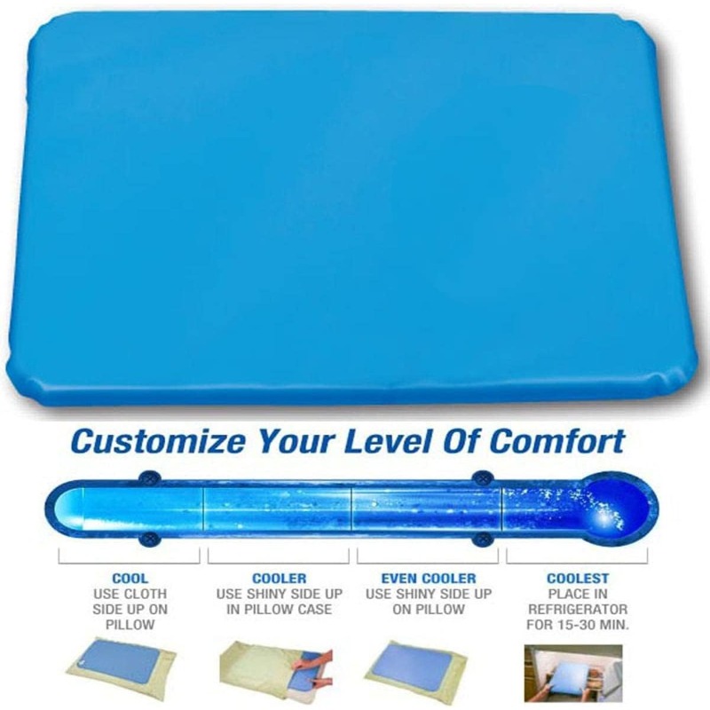Self-cooling Gel Sleep Pillow  - Cooling Pillow Gel avaliação e preço