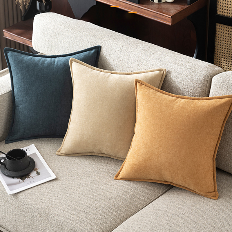Retro Soft Chenille Throw Pill - Pillow Cover 20X20 avaliação e preço