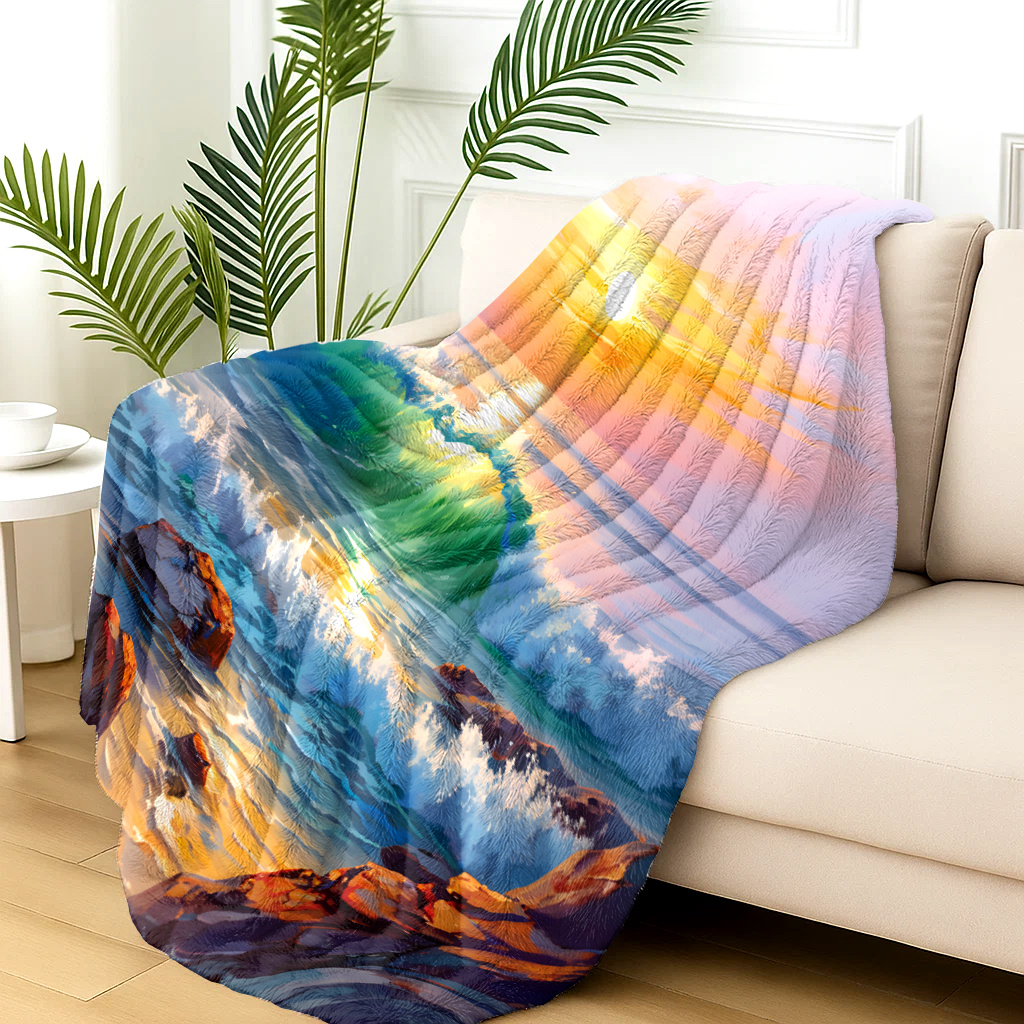 Inspiration Ocean Sunrise Patt - Sunrise Home Textiles & Apparel avaliação e preço