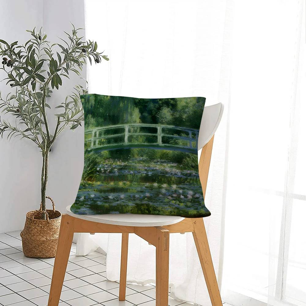 Art Claude Monet Sunrise   Pil - Sunrise Home Textiles & Apparel avaliação e preço