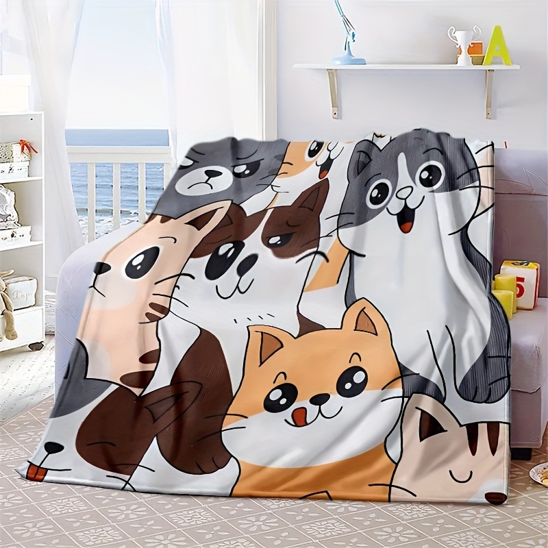 Tiger-spotted cat face pattern - Home Textiles Face Towel avaliação e preço