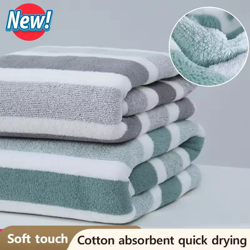 2026 New 1 Pc Striped Face Tow - Home Textiles Face Towel avaliação e preço