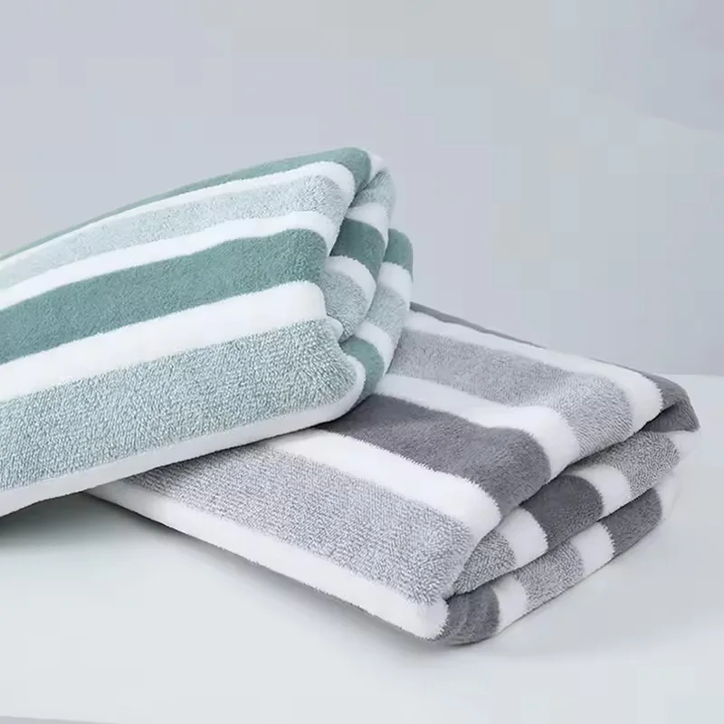 2026 New 1 Pc Striped Face Tow - Home Textiles Face Towel avaliação e preço