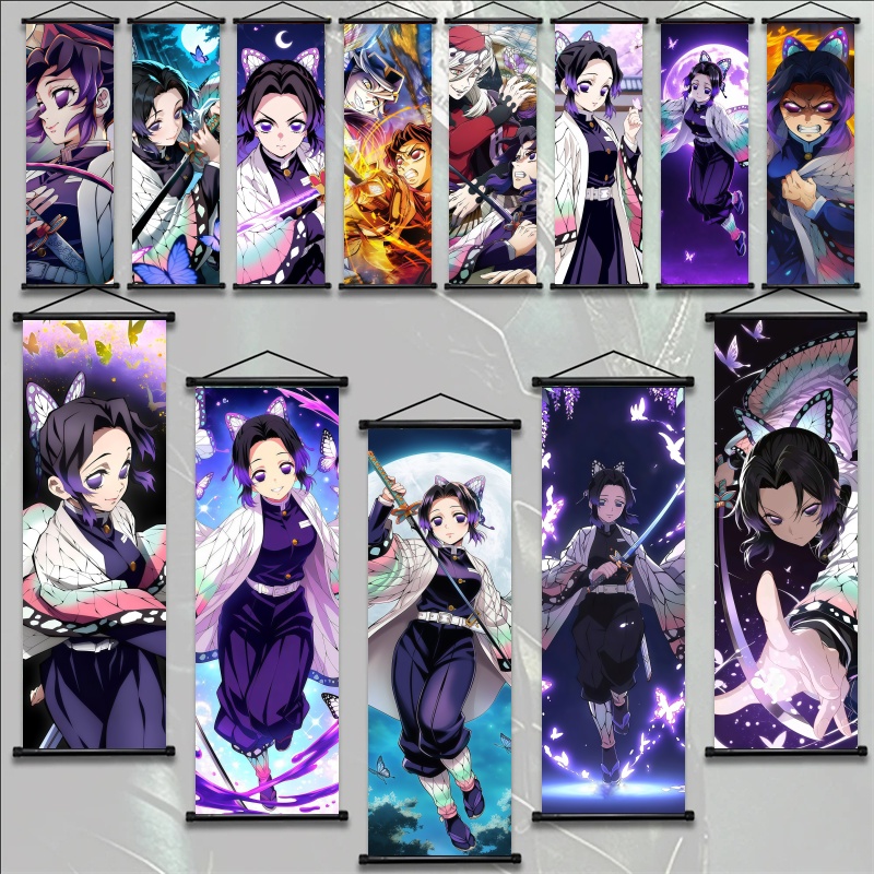 Shinobu Kocho Demon Slayer Art - Textiles For Home avaliação e preço