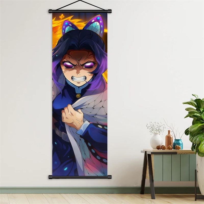 Shinobu Kocho Demon Slayer Art - Textiles For Home avaliação e preço