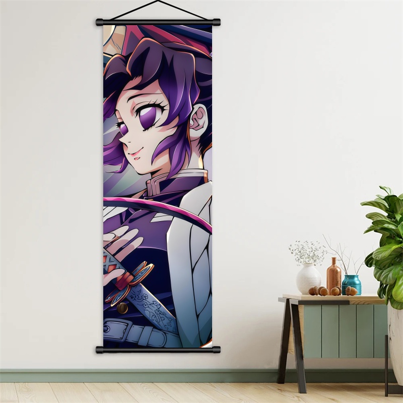Shinobu Kocho Demon Slayer Art - Textiles For Home avaliação e preço