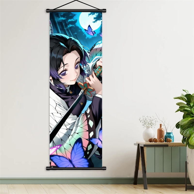 Shinobu Kocho Demon Slayer Art - Textiles For Home avaliação e preço