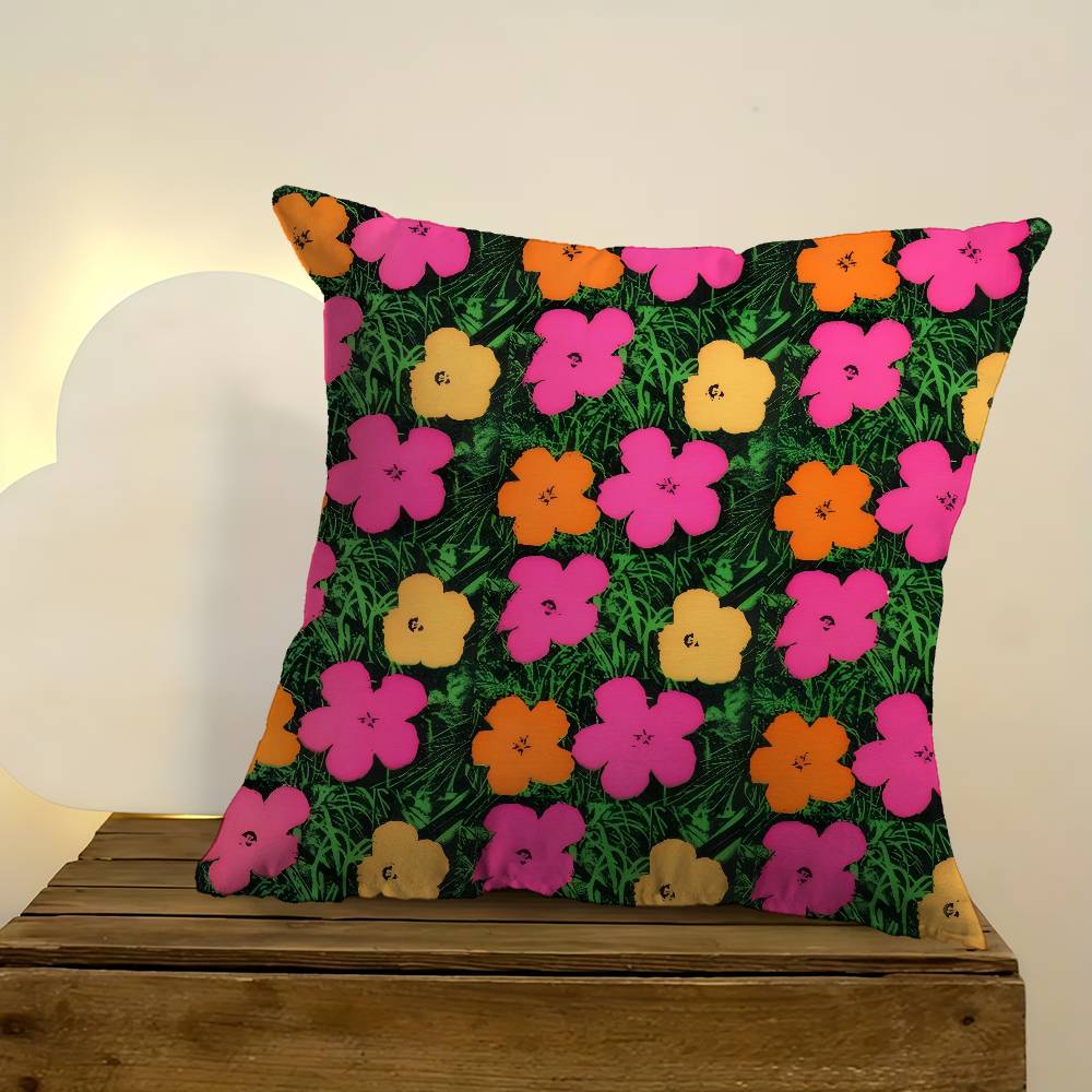 A-Andy W-Warhol Art  Cushion C - Home Art Textiles avaliação e preço