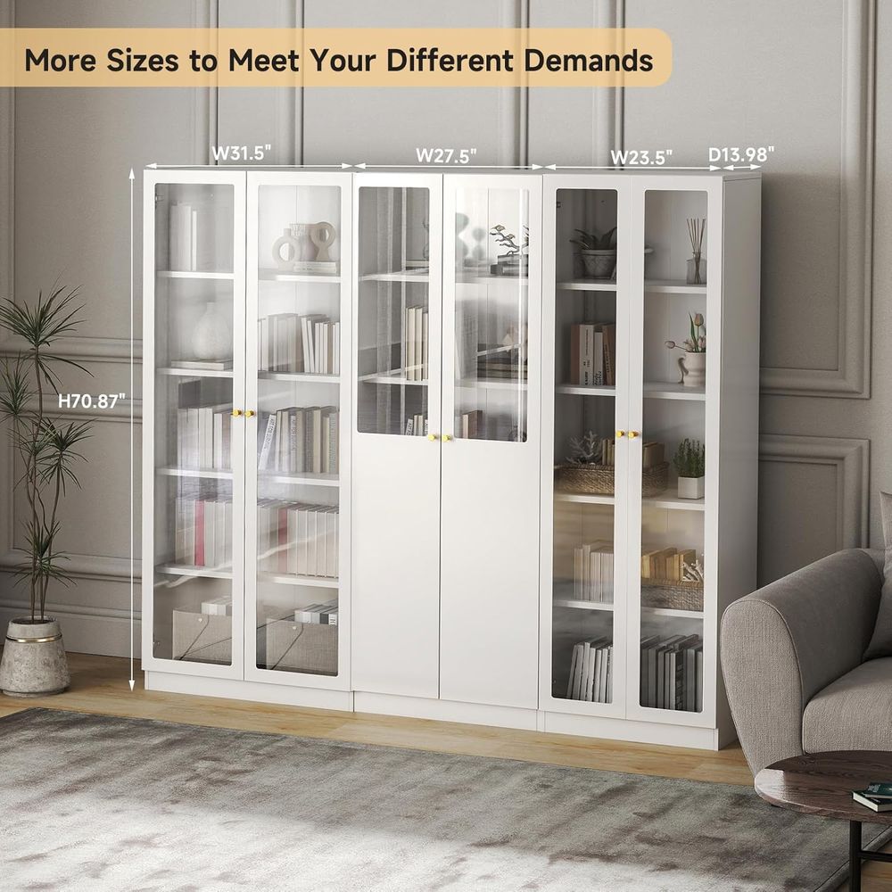 70.87 Tall Metal Bookshelf, 5- - Home & Hotel Textiles Private Limited avaliação e preço