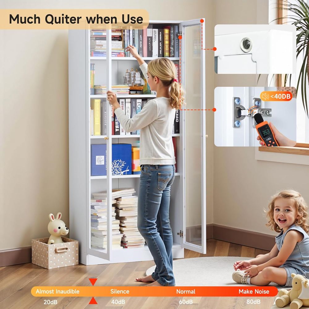 70.87 Tall Metal Bookshelf, 5- - Home & Hotel Textiles Private Limited avaliação e preço