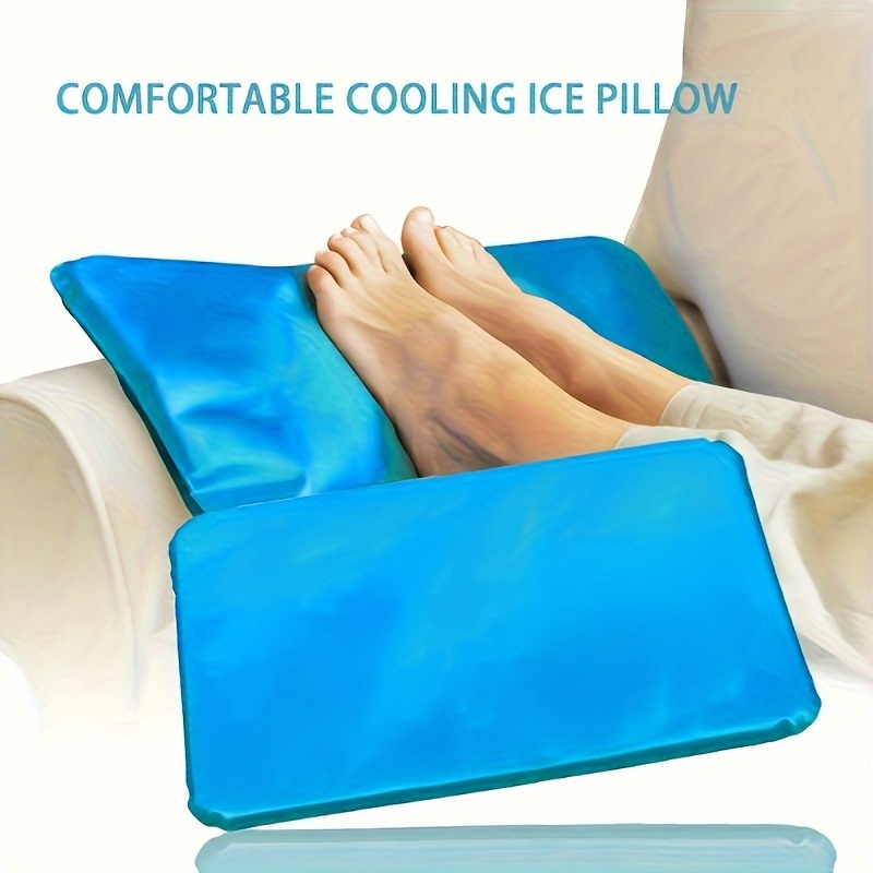 Blue Gel Ice Pack, Portable Mu - Cooling Pillow Gel avaliação e preço
