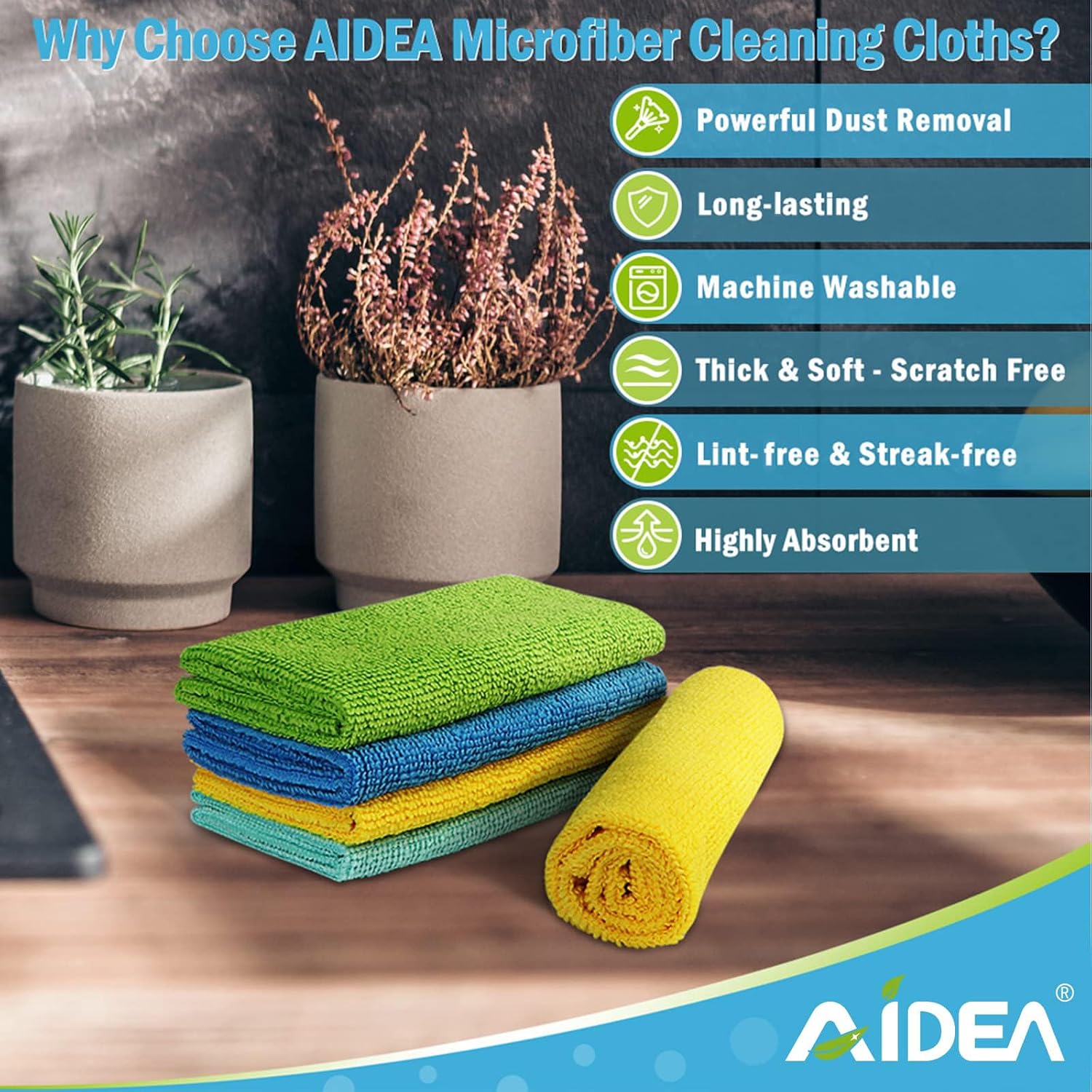 Microfiber Cleaning Cloth 10PK - Home Textiles Face Towel avaliação e preço