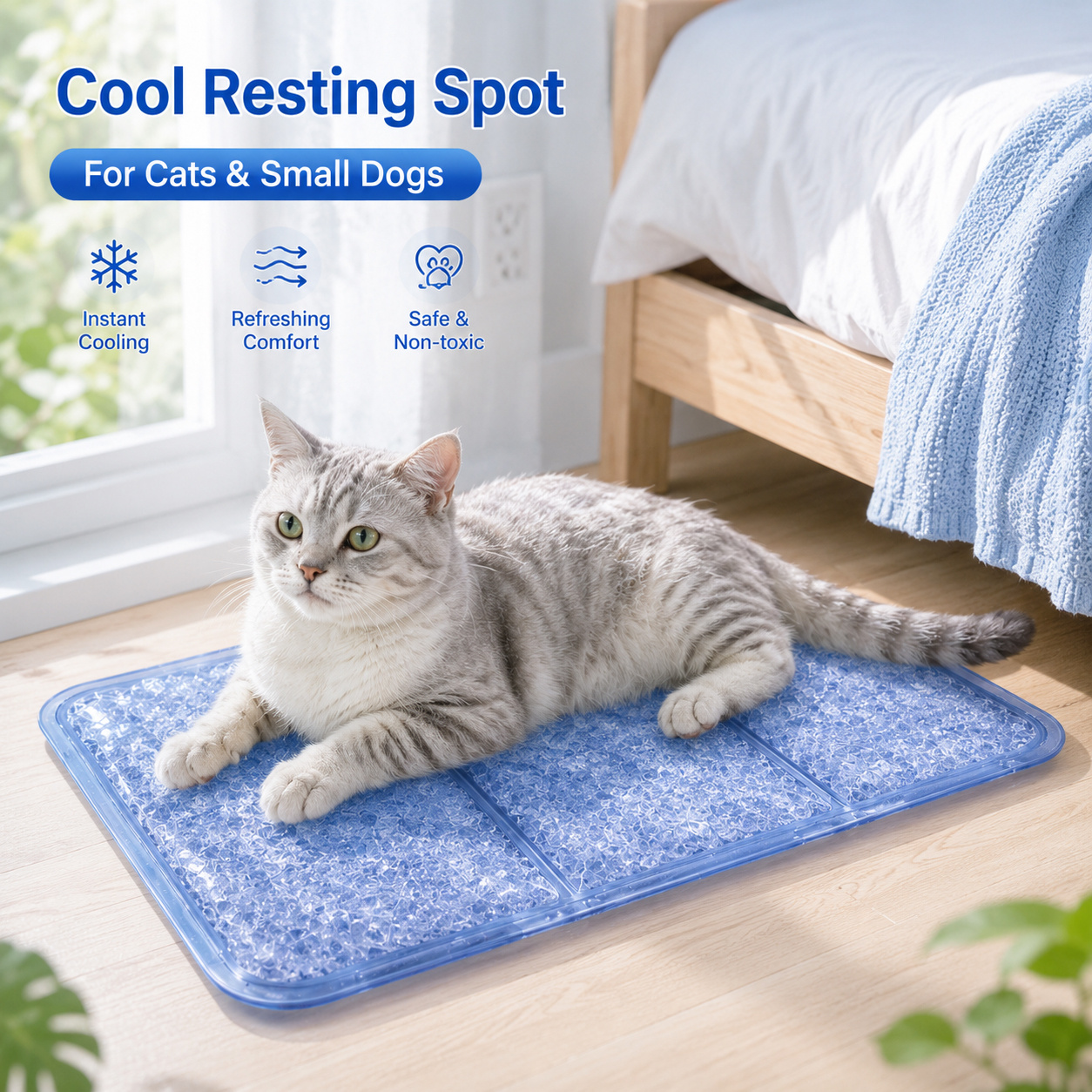 Summer Cool Gel Chair Cushion  - Cooling Pillow Gel avaliação e preço