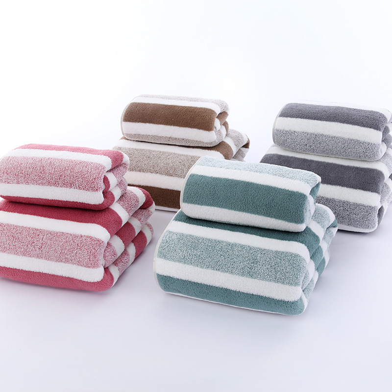1PCS Towels with Strong Water  - Home Textiles Face Towel avaliação e preço