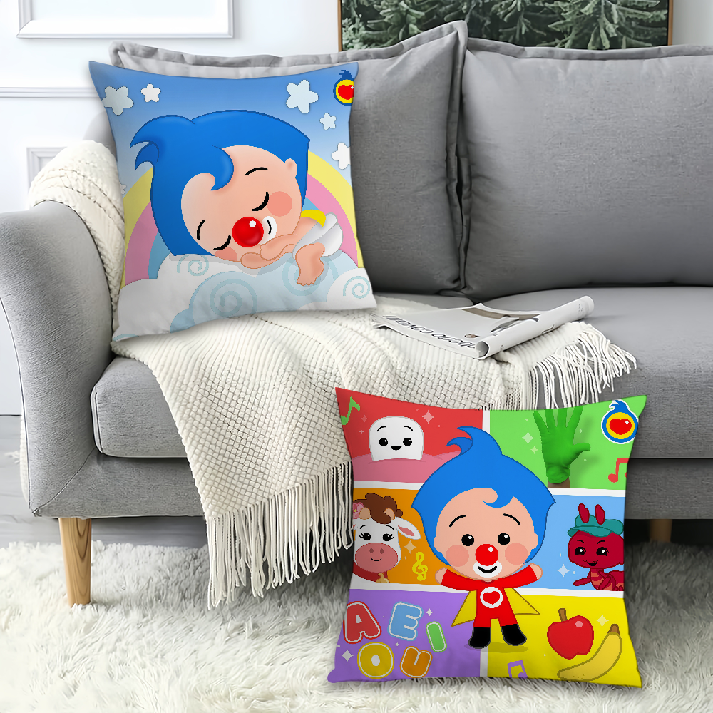 Cartoon cute P-Plim P-Plim  Pi - Pillow Cover 20X20 avaliação e preço