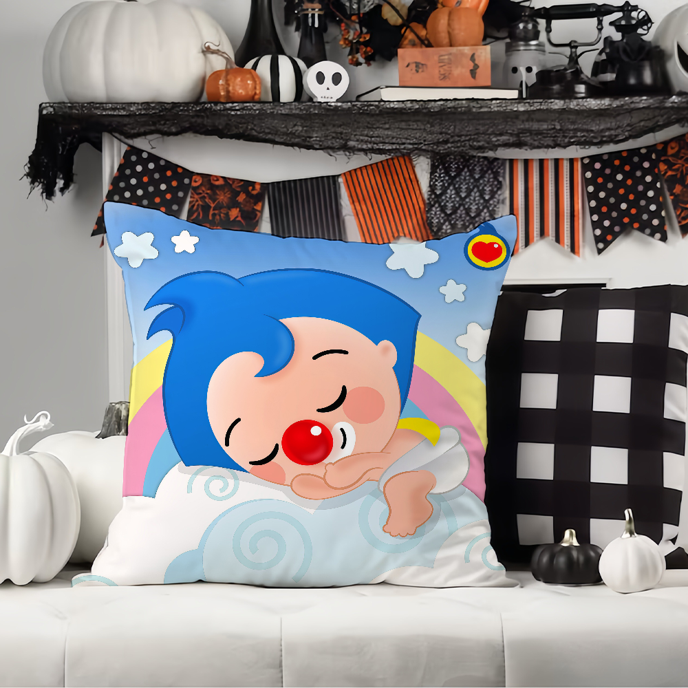 Cartoon cute P-Plim P-Plim  Pi - Pillow Cover 20X20 avaliação e preço