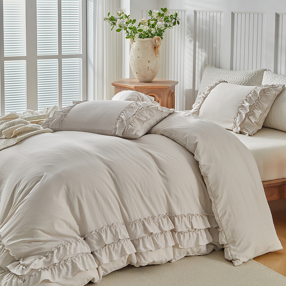 Duvet Cover Bedding Set Twin F - Linen Duvet Cover avaliação e preço