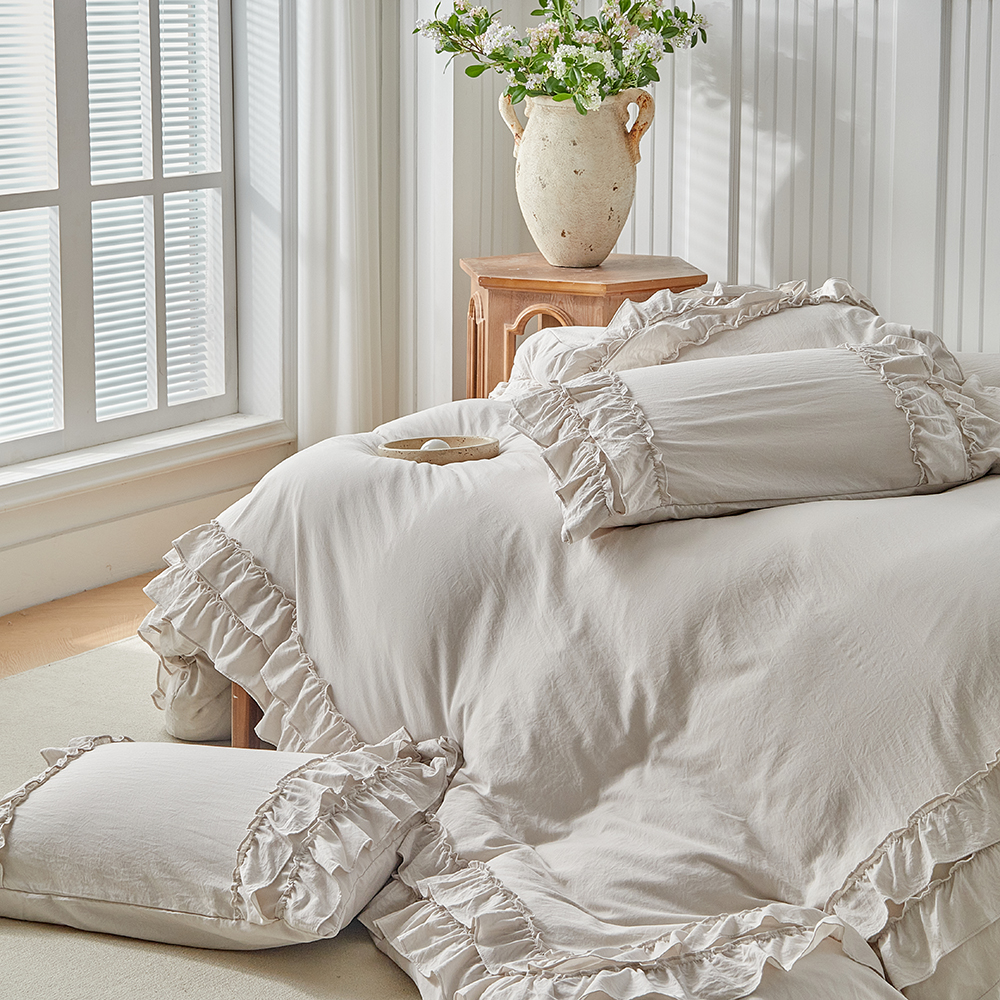 Duvet Cover Bedding Set Twin F - Linen Duvet Cover avaliação e preço