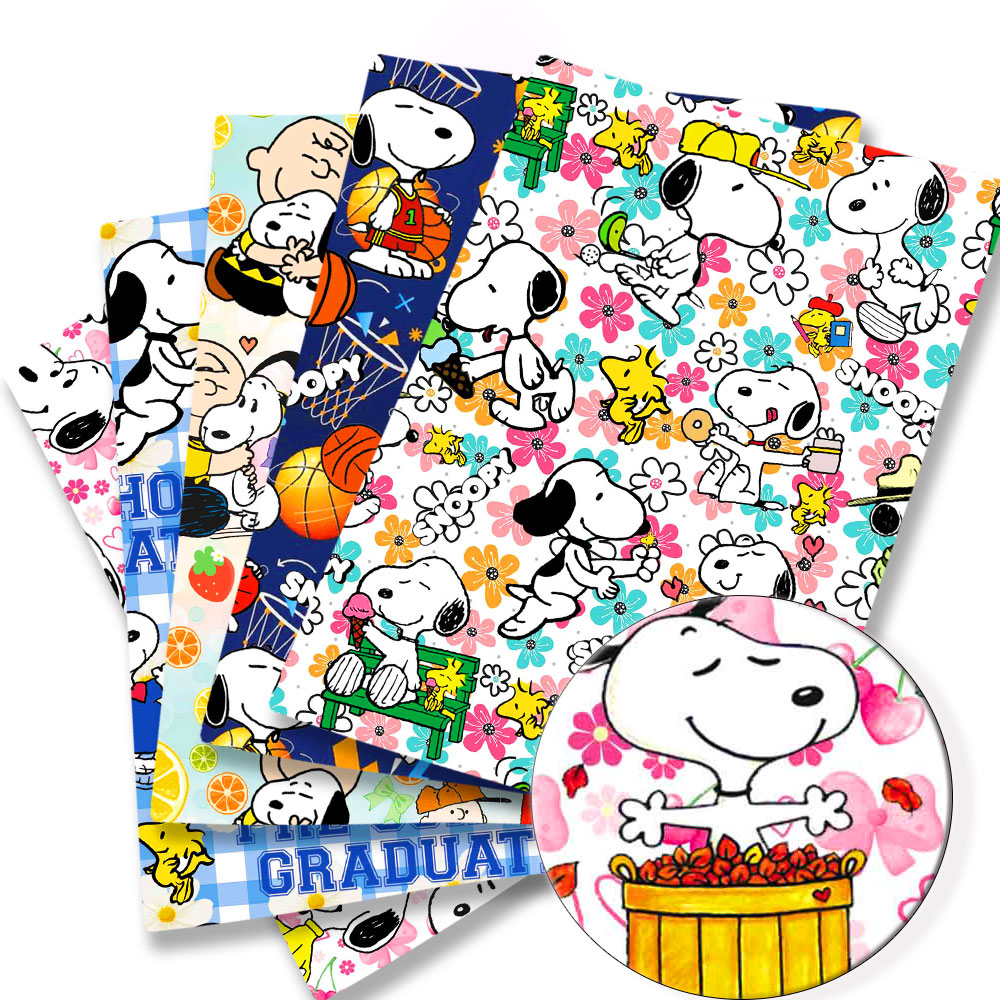 TAKARA TOMY Snoopy fabric140x5 - Home Textiles Curtains avaliação e preço