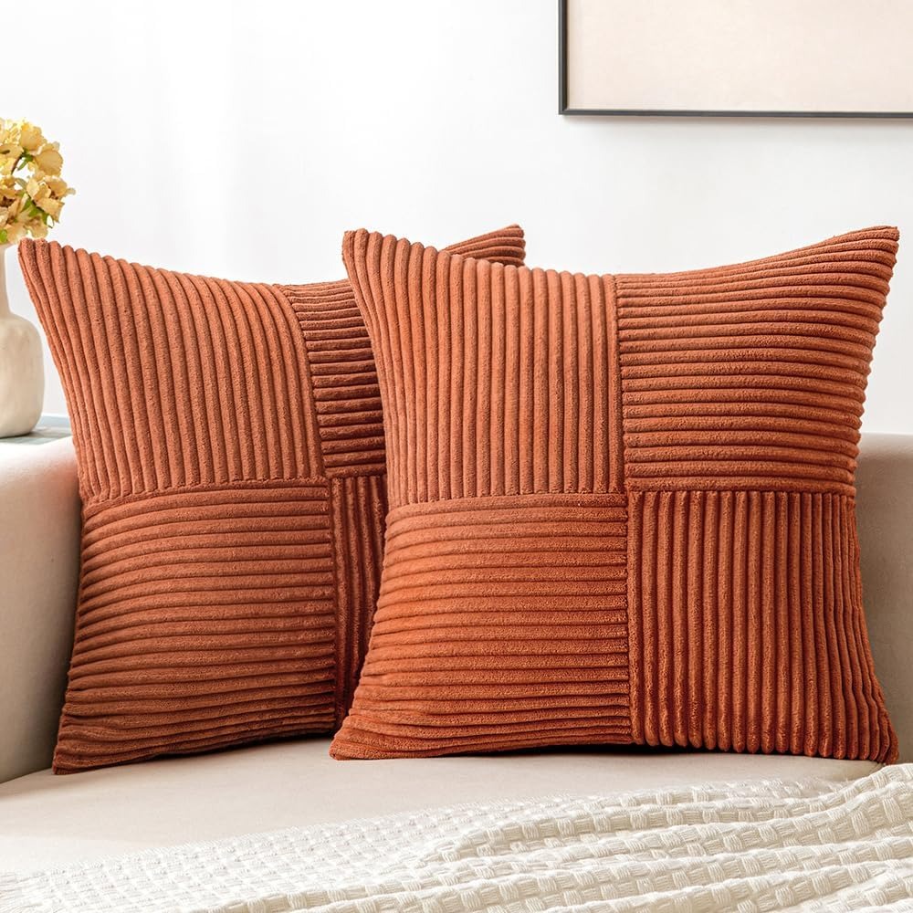 Rust Boho Throw Pillow Cover 1 - Pillow Cover 20X20 avaliação e preço