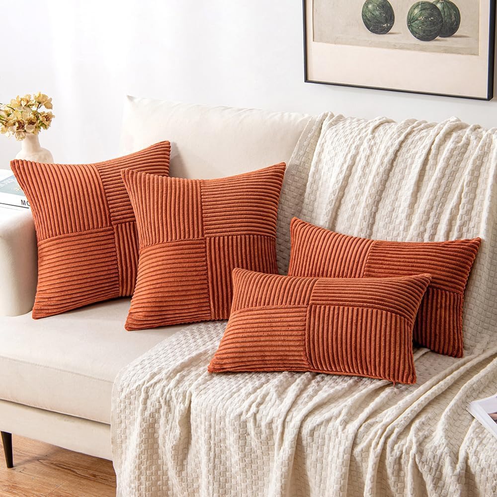 Rust Boho Throw Pillow Cover 1 - Pillow Cover 20X20 avaliação e preço