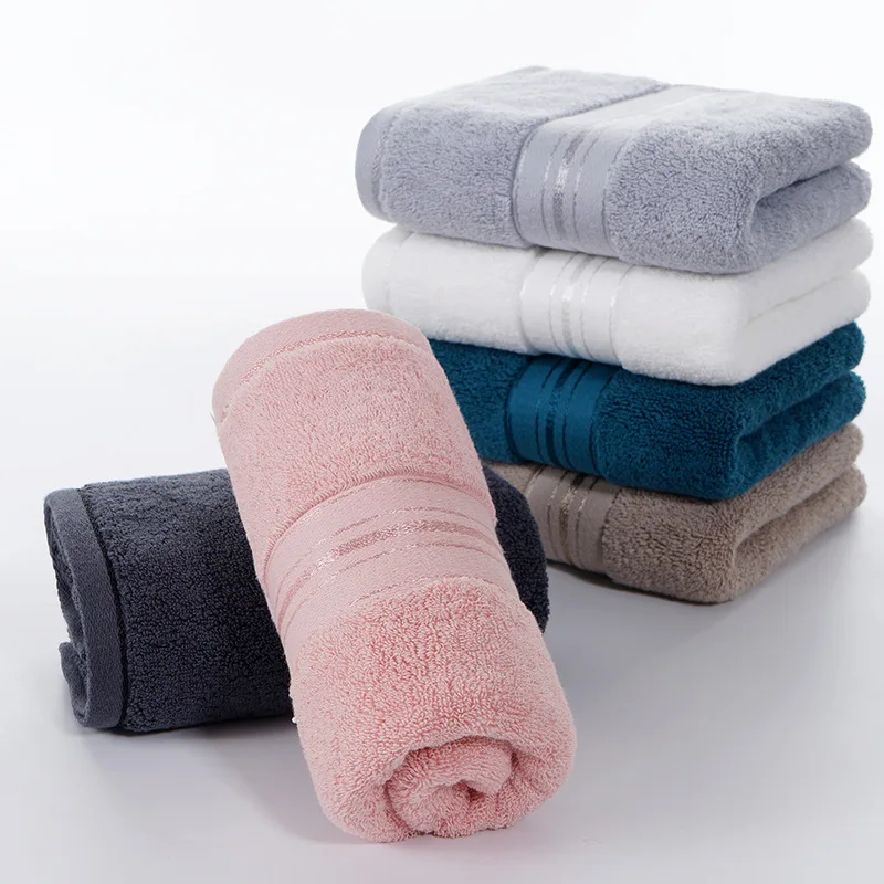 1pc Face Hair Towel 100% Cotto - Home Textiles Face Towel avaliação e preço