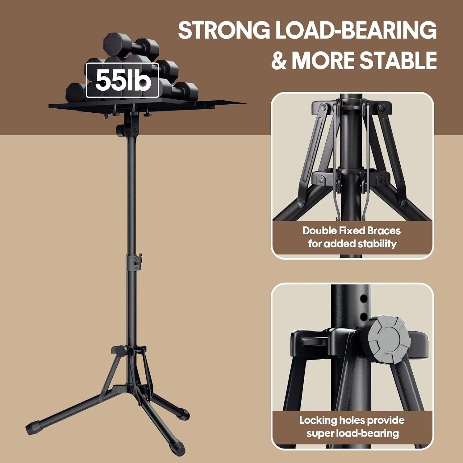 Adjustable Projector Stand 20- - Home & Hotel Textiles Private Limited avaliação e preço