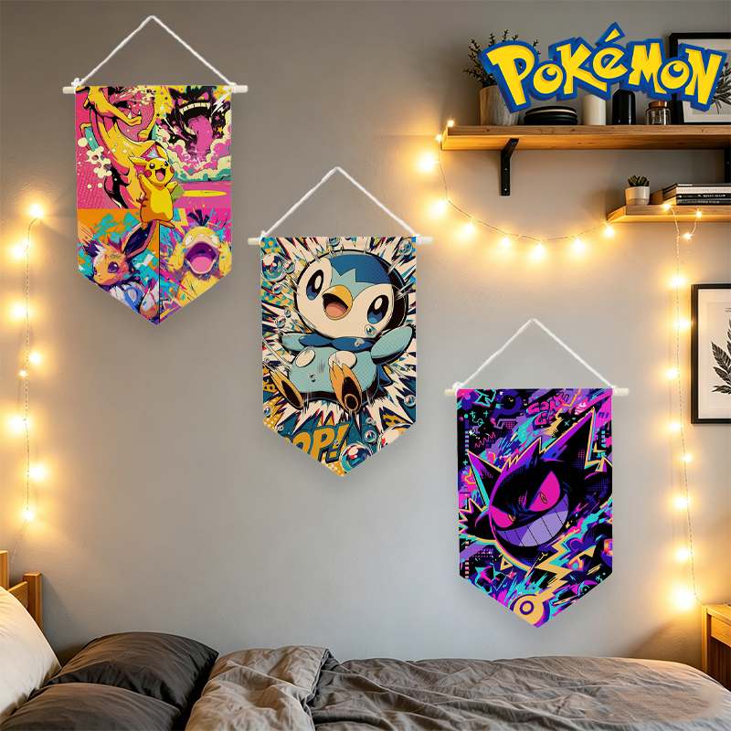 Pokemons Hanging Cloth Anime P - Textiles For Home avaliação e preço
