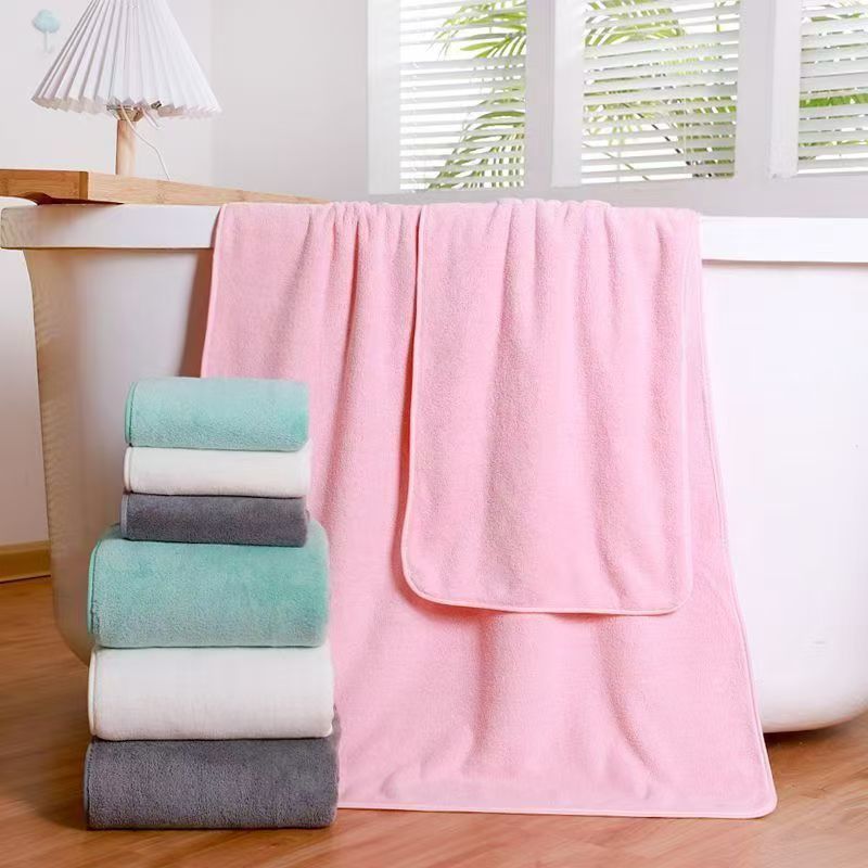 Coral Fleece Thickened Towel a - Home Textiles Face Towel avaliação e preço