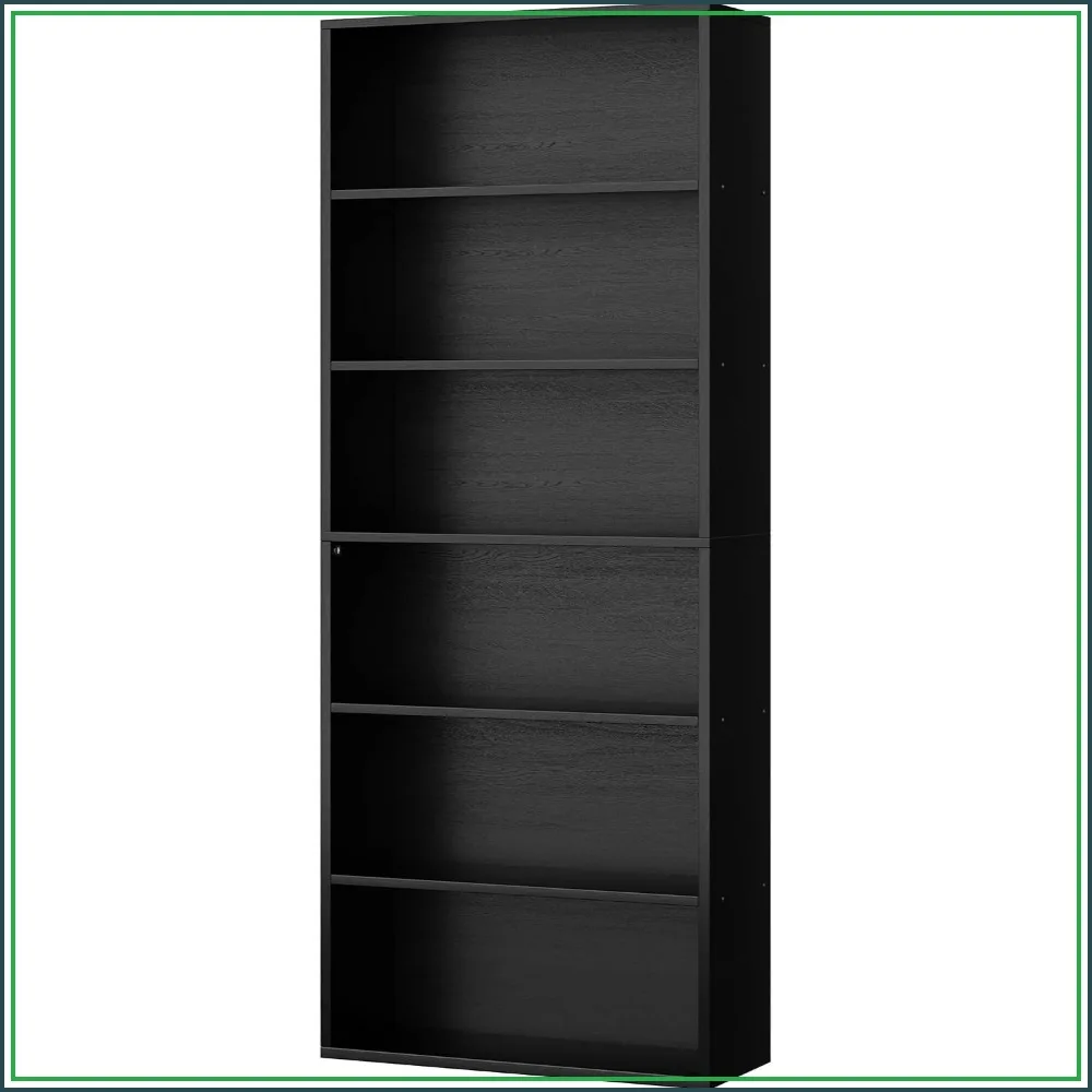6-Tier Tall Open Bookcase, 70. - Home & Hotel Textiles Private Limited avaliação e preço