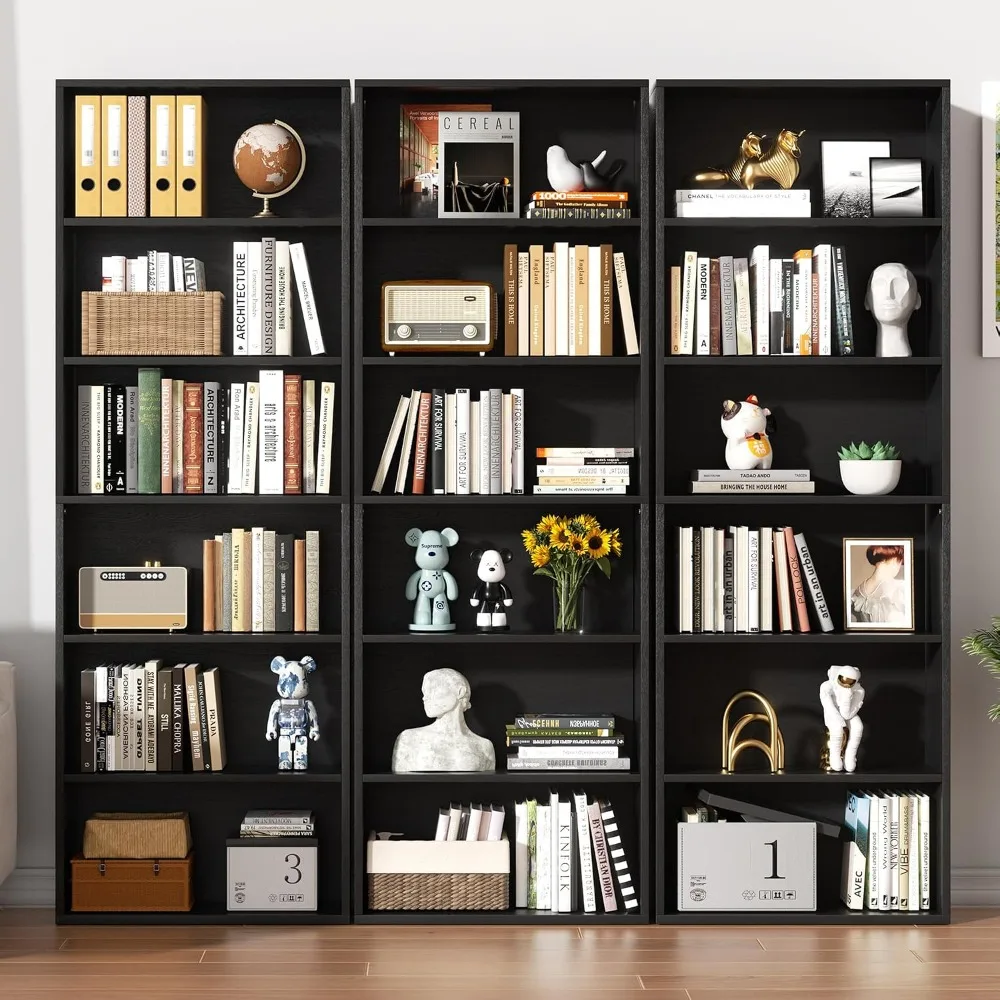 6-Tier Tall Open Bookcase, 70. - Home & Hotel Textiles Private Limited avaliação e preço