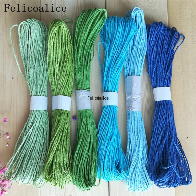 1pcs/lot 30M Rafi Grass Rope D - Home Art Textiles avaliação e preço
