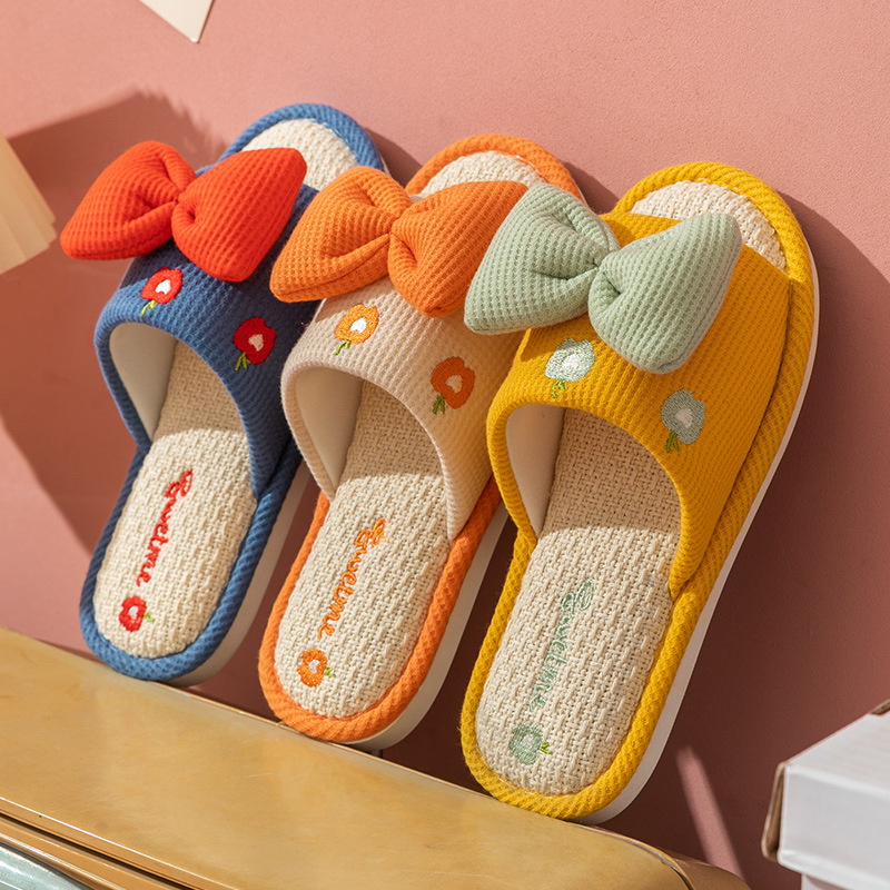 Comfort Linen Slippers for Cou - Textiles For Home avaliação e preço