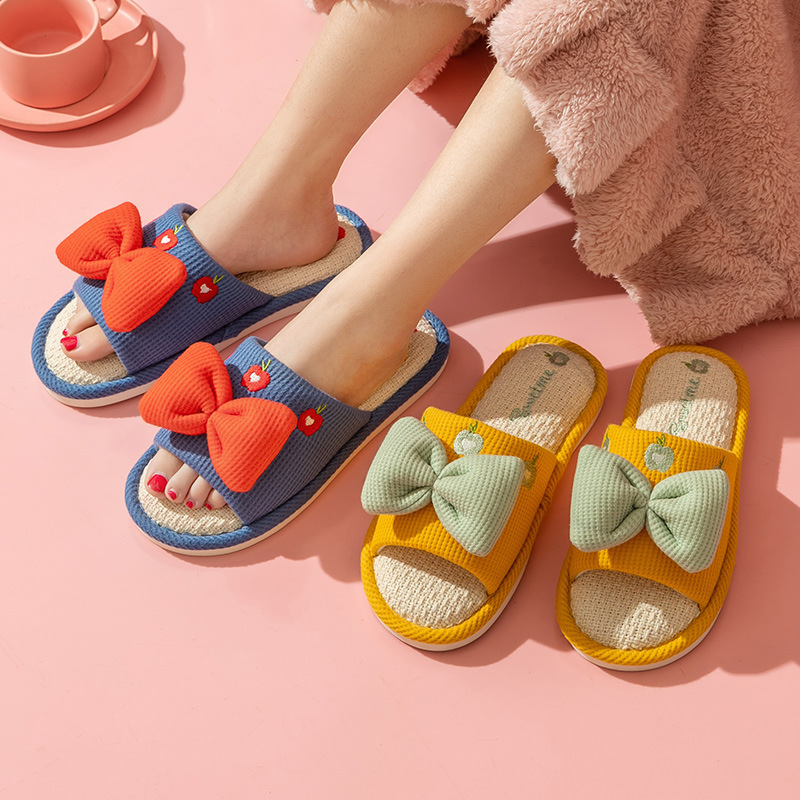 Comfort Linen Slippers for Cou - Textiles For Home avaliação e preço