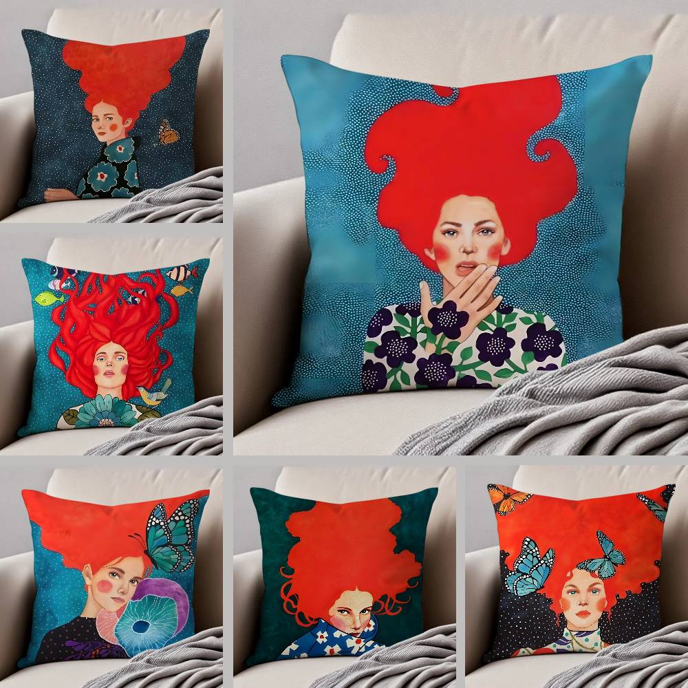 H-Hulya O-Ozdemir ART Pillow C - Home Art Textiles avaliação e preço