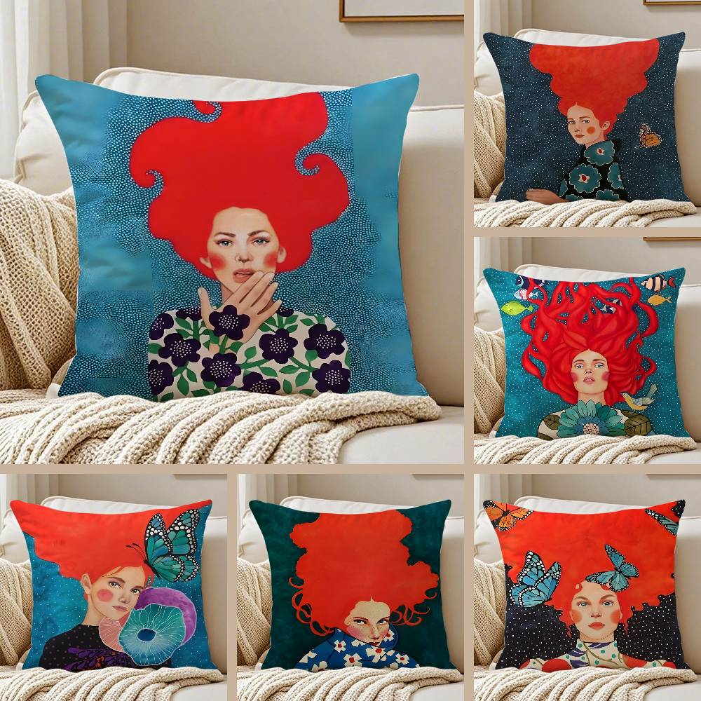 H-Hulya O-Ozdemir ART Pillow C - Home Art Textiles avaliação e preço