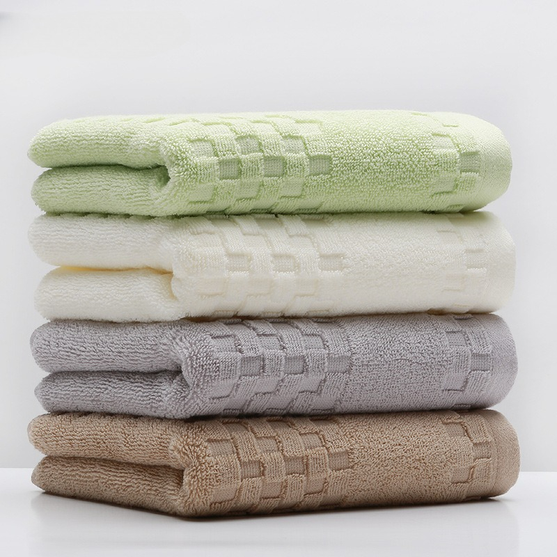 1PC Soft Pure Cotton Hand Towe - Home Textiles Face Towel avaliação e preço