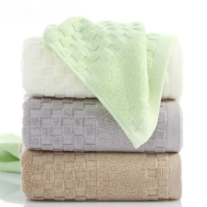 1PC Soft Pure Cotton Hand Towe - Home Textiles Face Towel avaliação e preço