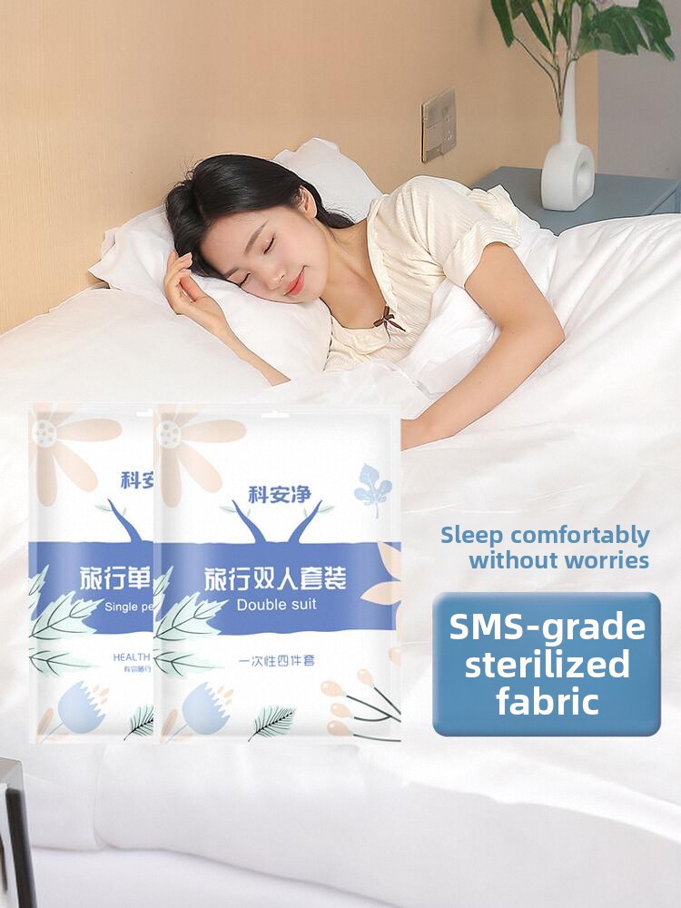 Travel Disposable Bed eet Cove - Linen Duvet Cover avaliação e preço