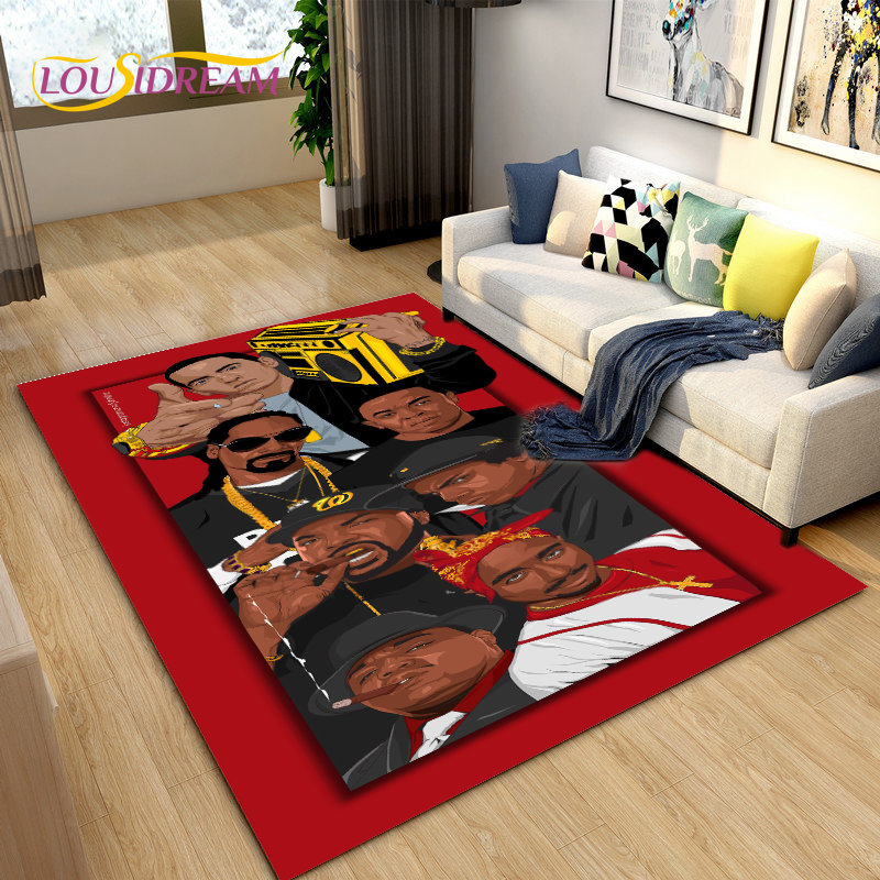 Hip Hop Art Rapper Legend Star - Home Art Textiles avaliação e preço