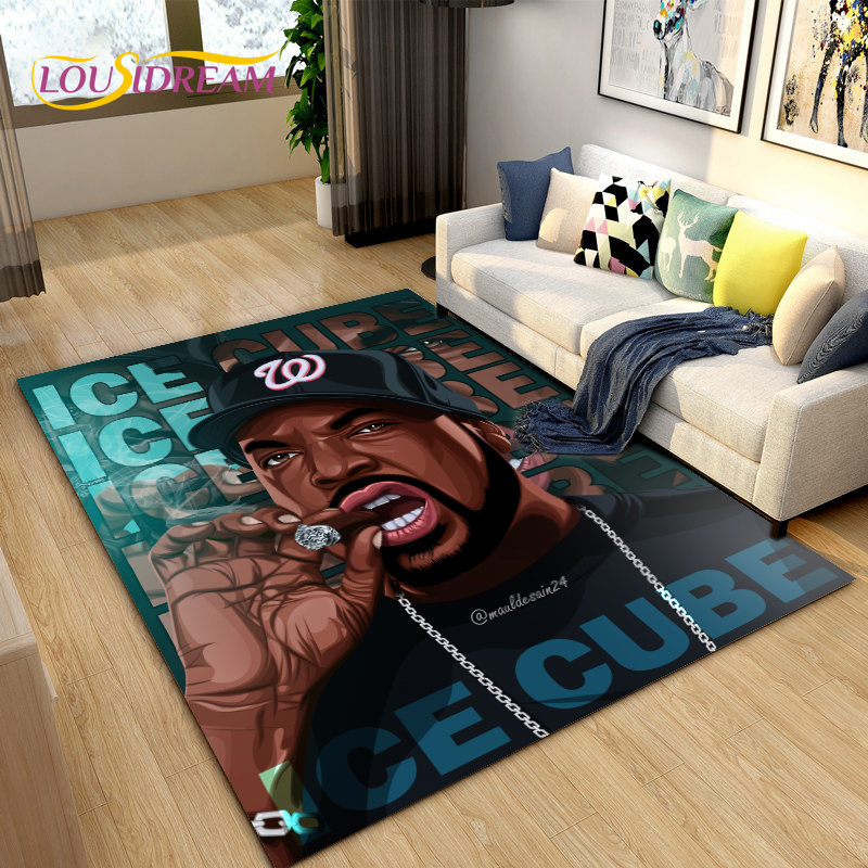 Hip Hop Art Rapper Legend Star - Home Art Textiles avaliação e preço