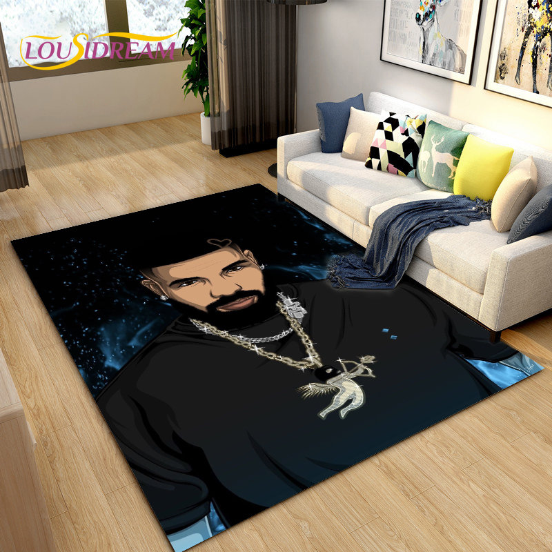 Hip Hop Art Rapper Legend Star - Home Art Textiles avaliação e preço