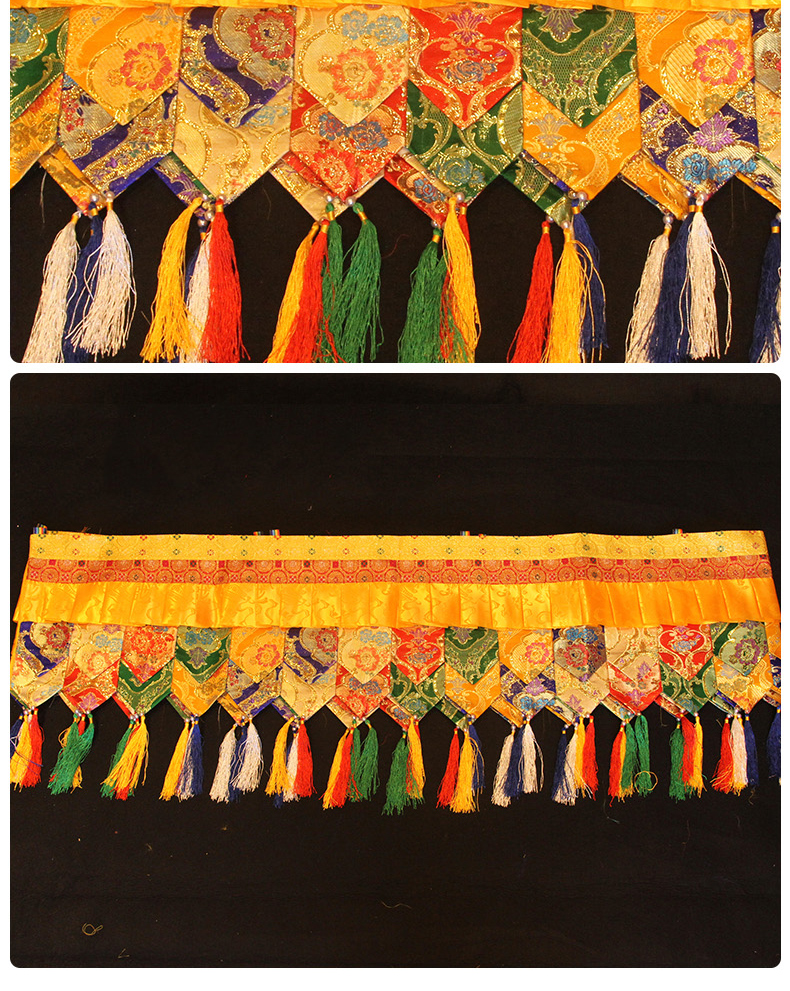 500CM long Wholesale Buddhist  - Home Textiles Curtains avaliação e preço