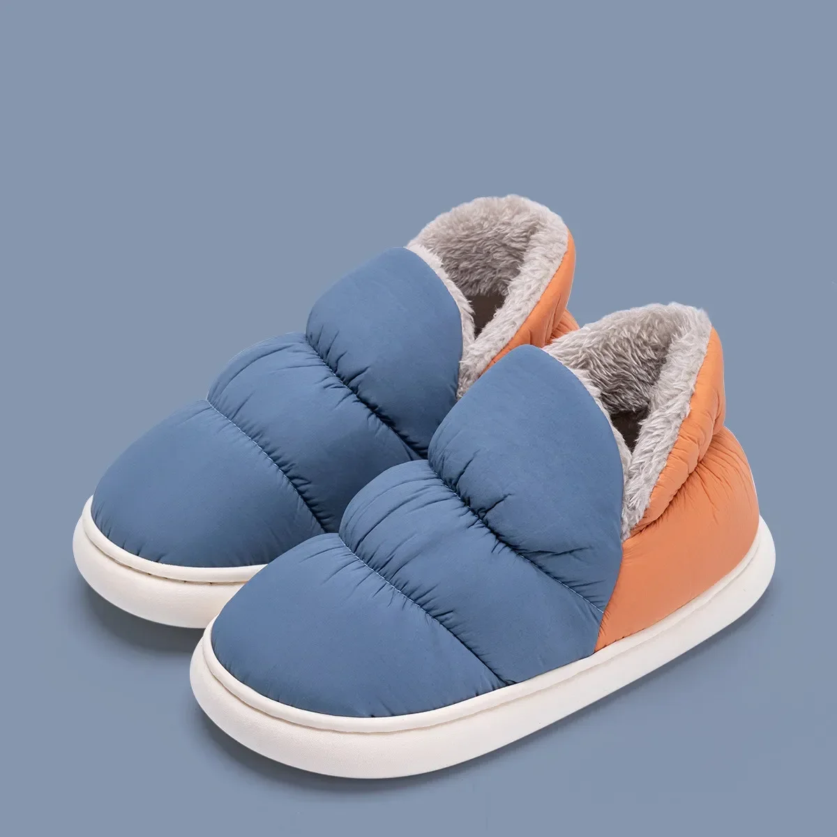 Women Men Slippers Winter Down - Textiles For Home avaliação e preço