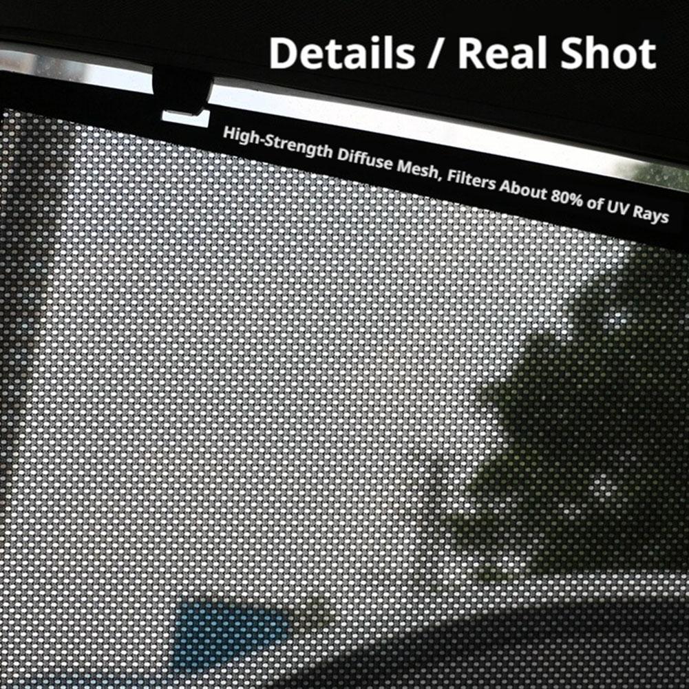 Summer Car Mesh Sunshade Magne - Home Textiles Curtains avaliação e preço