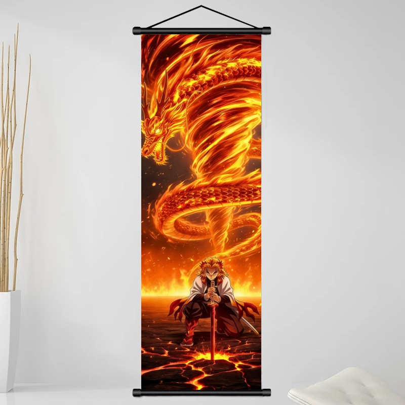 Demon Slayer Kyojuro Rengoku H - Textiles For Home avaliação e preço